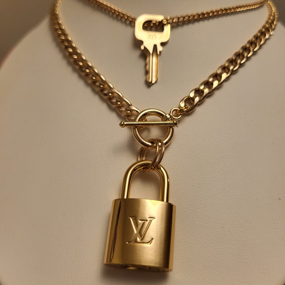 Louis Vuitton Lock & Key Necklaces